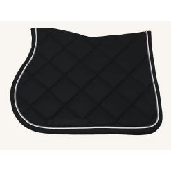 Emmers Zadeldek Luxe Veelzijdigheid -Equestrian Supply Store LUXE VS Black Silver White Black