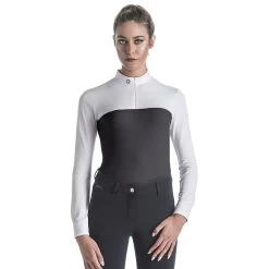 EGO7 Mesh Wedstrijdpolo | Lange Mouw | Dames 10 EGO7 Mesh Wedstrijdpolo | Lange Mouw | Dames -Equestrian Supply Store MESH20ML20black