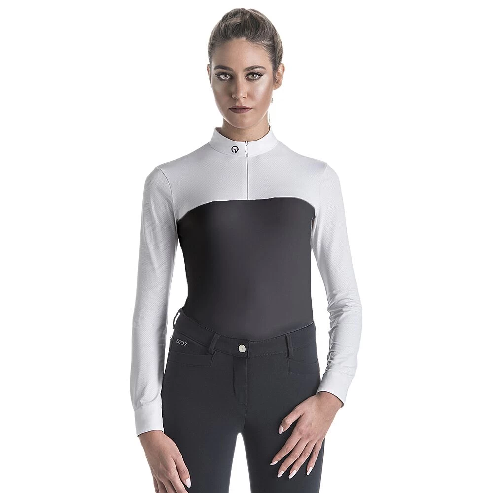 EGO7 Mesh Wedstrijdpolo | Lange Mouw | Dames 5 EGO7 Mesh Wedstrijdpolo | Lange Mouw | Dames - Image 3