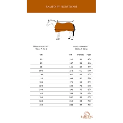 Rambo Staldeken | 200G 9 Rambo Staldeken | 200G -Equestrian Supply Store Maattabellen20website20Dekens20EH20 20Rambo7