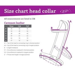 QHP Kaptoom | Leer 20 QHP Kaptoom | Leer -Equestrian Supply Store QHP kaptoom leer maattabel