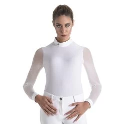 EGO7 Rita Wedstrijdshirt | Lange Mouw | Dames -Equestrian Supply Store Rita20ML20top davanti200000