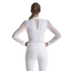 EGO7 Rita Wedstrijdshirt | Lange Mouw | Dames -Equestrian Supply Store Rita20ML20top dietro200000