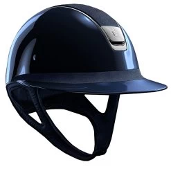 Samshield Miss Shield Glossy Blauw / Alcantara Swarovski Shield