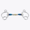 Trust Sweet Iron Bustrens 2.5 Ring | Koperen Ringetjes | Dubbel Gebroken | 13.5CM -Equestrian Supply Store Sweet Iron 25 eggbut brass ring