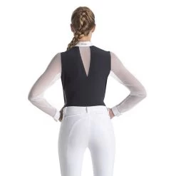 EGO7 Rita Wedstrijdshirt | Lange Mouw | Dames -Equestrian Supply Store TRIML20Rita20ML20top dietro20202