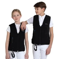 Helite Airbag Zip-In 2 | Kids 16 Helite Airbag Zip-In 2 | Kids -Equestrian Supply Store Zip in child edition equestrian airvest worn by both boys and girls