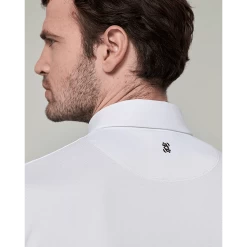 Dada Sport Wedstrijdshirt Blue | Korte Mouw | Heren -Equestrian Supply Store blue short sleeve polo202