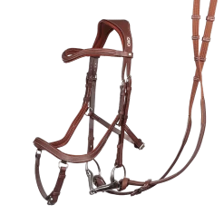 CWD Anatomisch Hoofdstel Rolf Goran Bengtsson | Met Teugels -Equestrian Supply Store bridon renes rolf goeran bengtsson le sensible