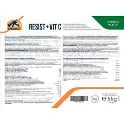 Cavalor Resist + Vit C -Equestrian Supply Store cavalor resist 5kg