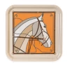 Adamsbro Dienblad Horse | Hout | 32x32CM