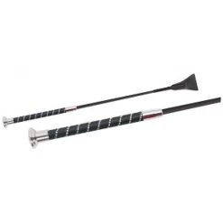 Fleck Zweep SilkTouchCrystal | Crystal-Wrapped Grip -Equestrian Supply Store fl20z