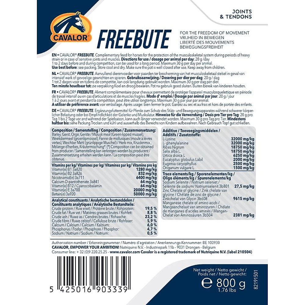 Cavalor FreeBute | Poeder 4 Cavalor FreeBute | Poeder - Image 2