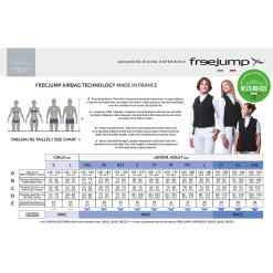 Freejump Airbag X'Air Safe | Unisex -Equestrian Supply Store freejump sizeguid airbag