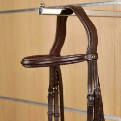 Dy'on Frontriem Recht | Leder -Equestrian Supply Store frontal droit brun over new english collection 2