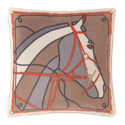 Adamsbro Kussen Horse -Equestrian Supply Store horse20satin20beige