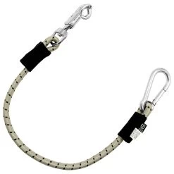 Imperial Riding Trailerlijn | Elastisch | 60CM -Equestrian Supply Store imperial riding trailer tie 60cm zilver zwart