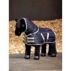 LeMieux Mini Pony Deken Storm-Tek -Equestrian Supply Store it03742 lifestyle toyponystable tekrug navy 1