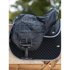 LeMieux ProKit Ride On GP Saddle Cover Black -Equestrian Supply Store jrlm35382