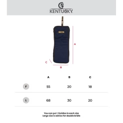 Kentucky Hoofdsteltas 25 Kentucky Hoofdsteltas -Equestrian Supply Store kentucky hoofdsteltas maattabel2