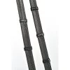 HFI Zachte Rubbere Teugels Met Leren Lussen -Equestrian Supply Store lj leathers lj leathers teugels rubber new pro met