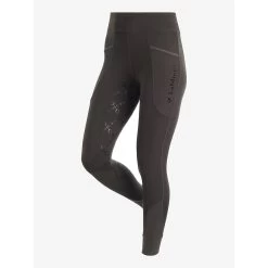 LeMieux Rijlegging Pull On | Winter | Dames -Equestrian Supply Store lm pullonbreeches liquorice1 hr2