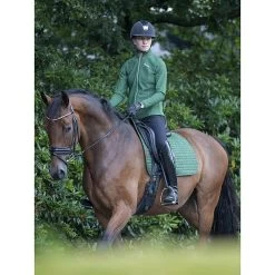 LeMieux Zadeldek Suede | DR 28 LeMieux Zadeldek Suede | DR -Equestrian Supply Store lm suededressage huntergreen3 lr