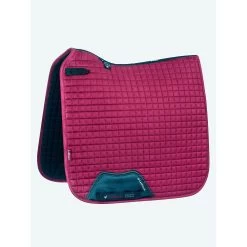 LeMieux Zadeldek Suede | DR 32 LeMieux Zadeldek Suede | DR -Equestrian Supply Store lm suededressagepad mulberry hr 1 1