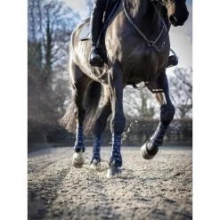 LeMieux Peesbeschermers | Ultra Mesh | Voor -Equestrian Supply Store lm ultrameshsnugboots navy9 hr