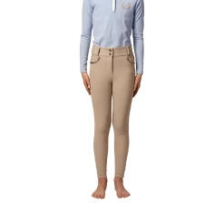 Joline Rijbroek | Full Grip | Meisjes 39 Joline Rijbroek | Full Grip | Meisjes -Equestrian Supply Store rijbroek beige foto 2 1024x10242x