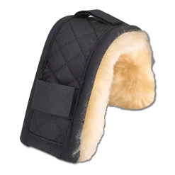 Neus- Of Kopstukbeschermer | Wol -Equestrian Supply Store waldhausen real lambskin noseband sleeve cover 2193012 08